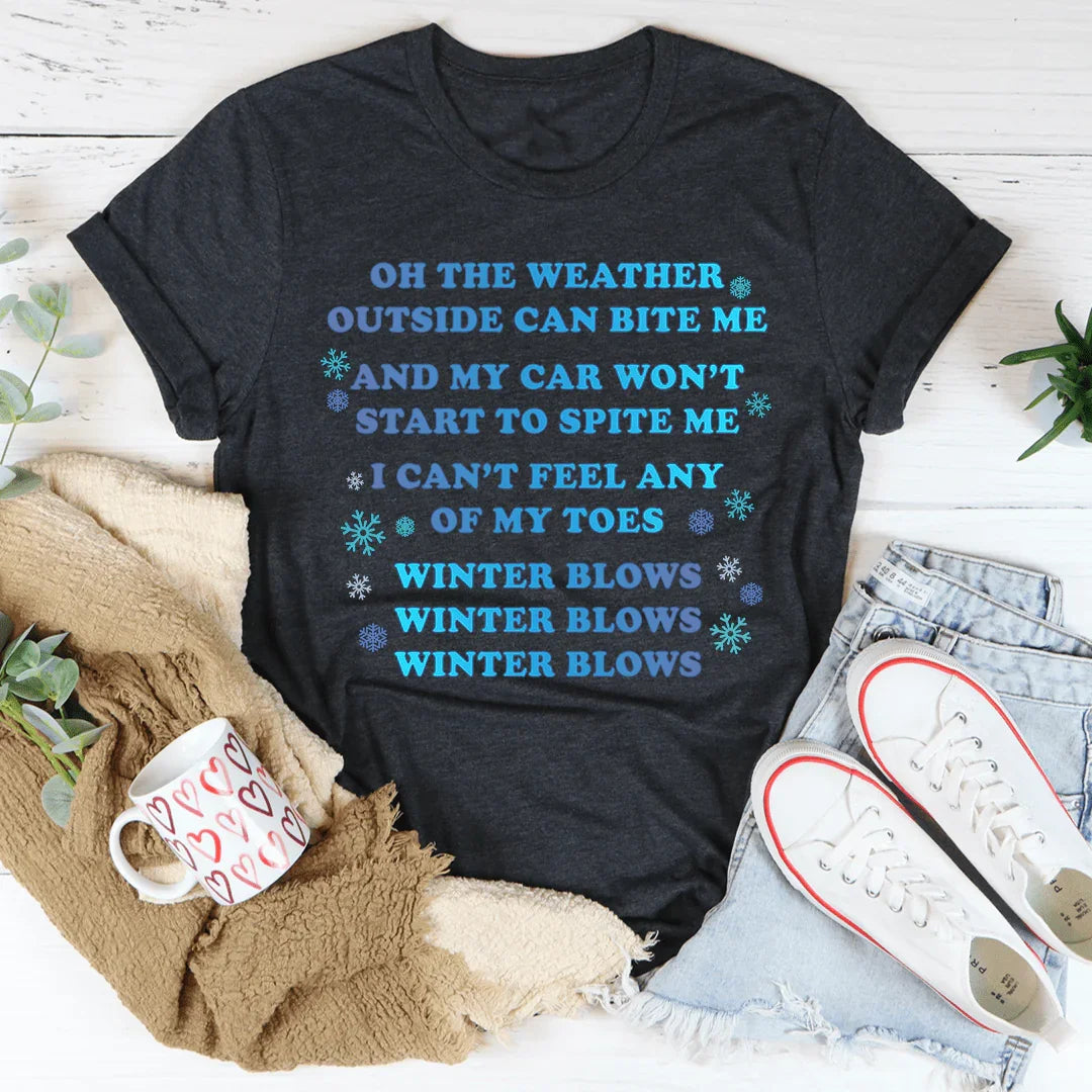 Winter Blows Tee product image 3