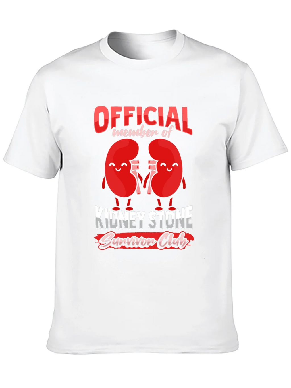 Kidney Stone Survivor Club T-Shirt - Official Member product image 3