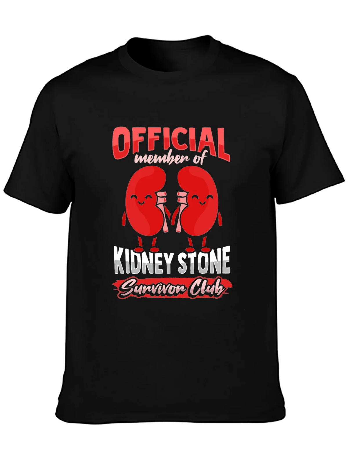 Kidney Stone Survivor Club T-Shirt - Official Member product image 1