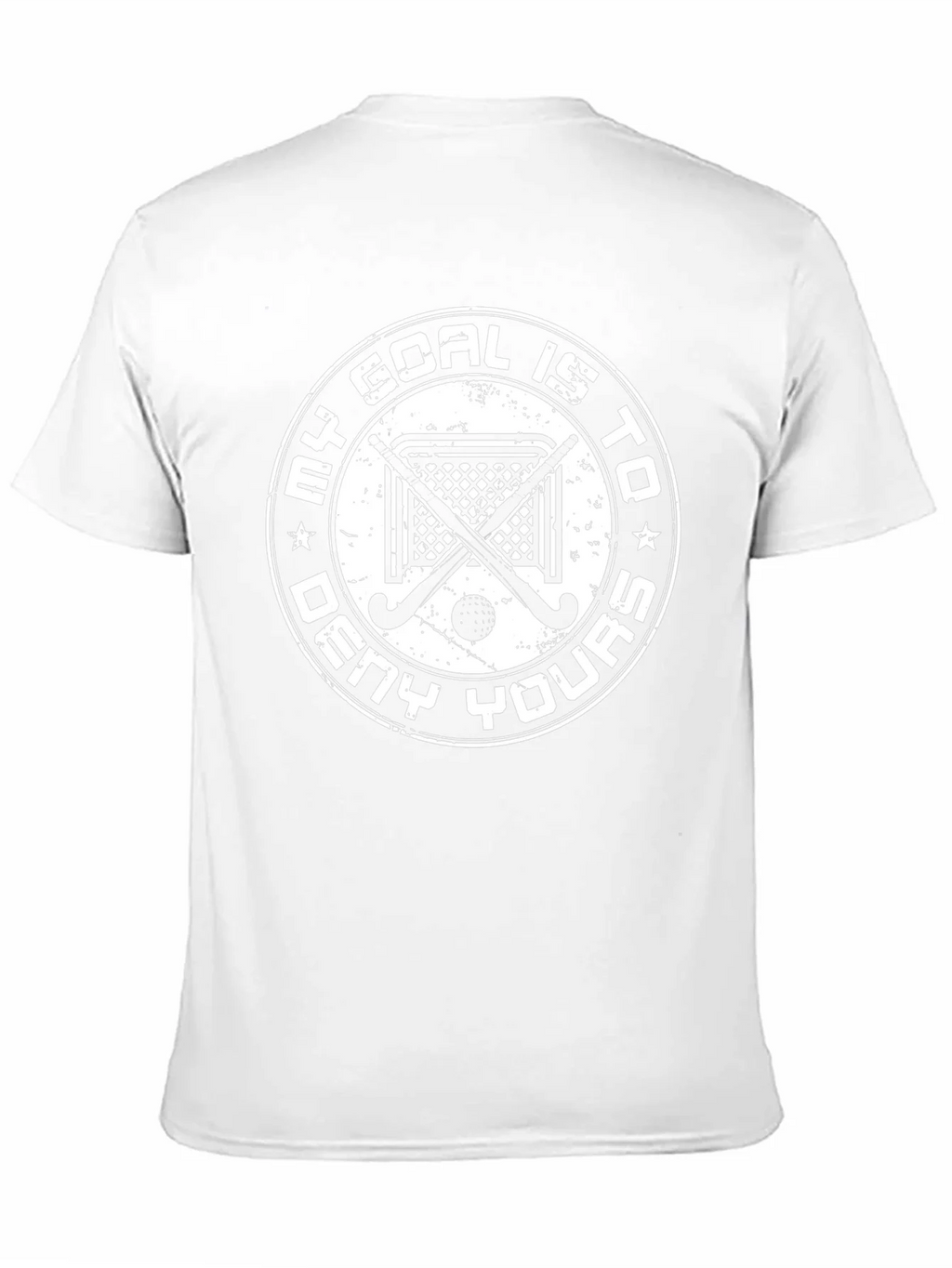 My Goal Is To Deny Yours T-Shirt Hockey product image 9
