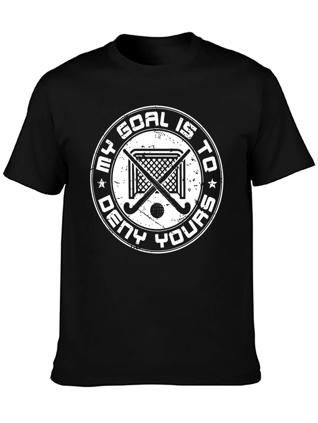 My Goal Is To Deny Yours T-Shirt Hockey product image 3