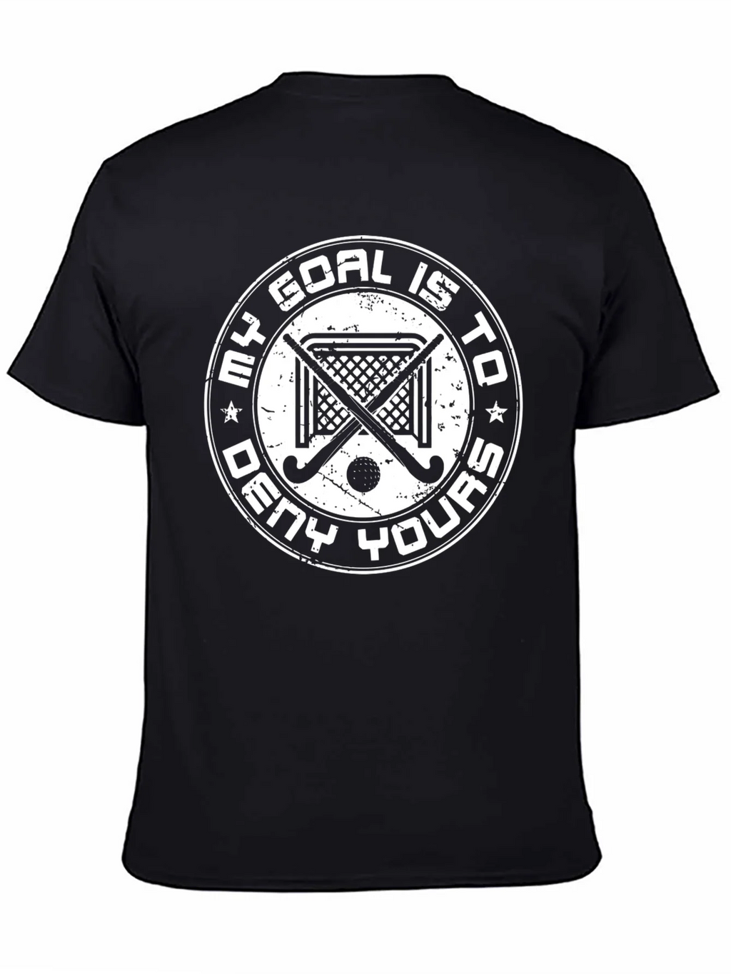 My Goal Is To Deny Yours T-Shirt Hockey product image 4