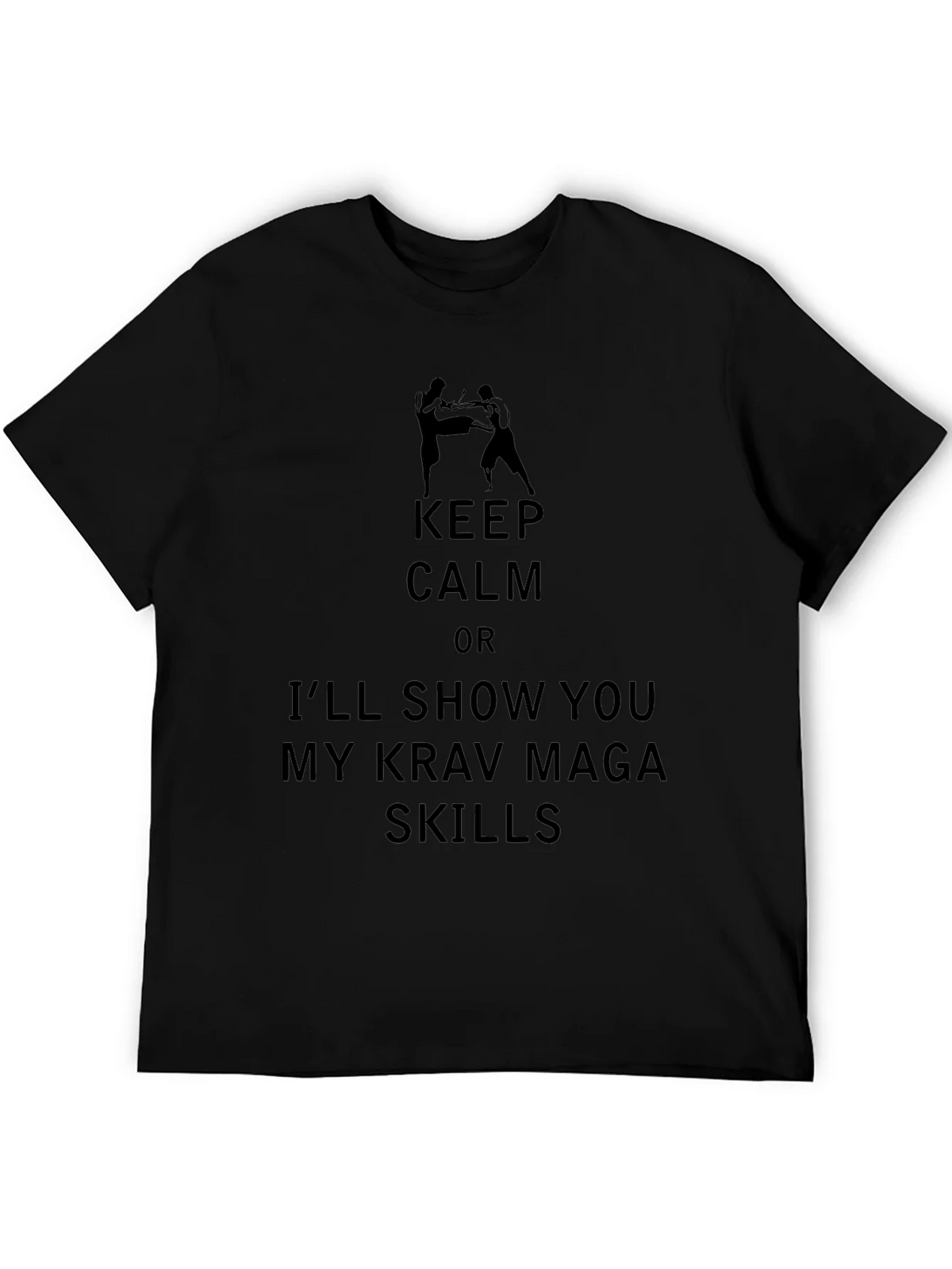 Keep Calm Krav Maga Skills Graphic Tee product image 2