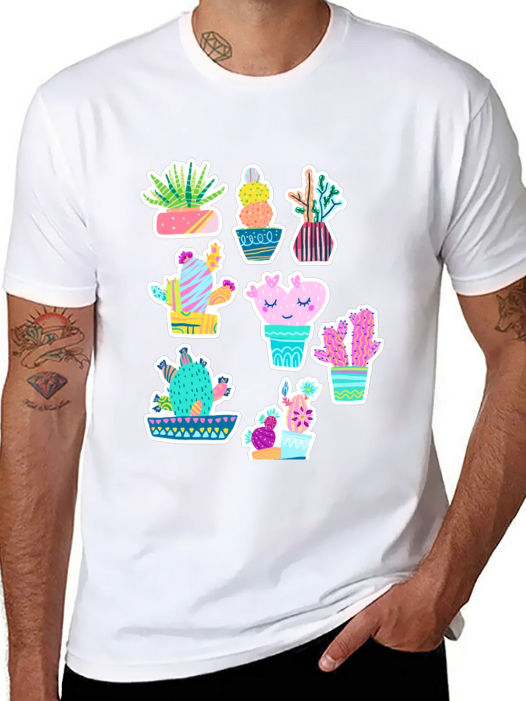 Cactus Graphic T-Shirt product image 3