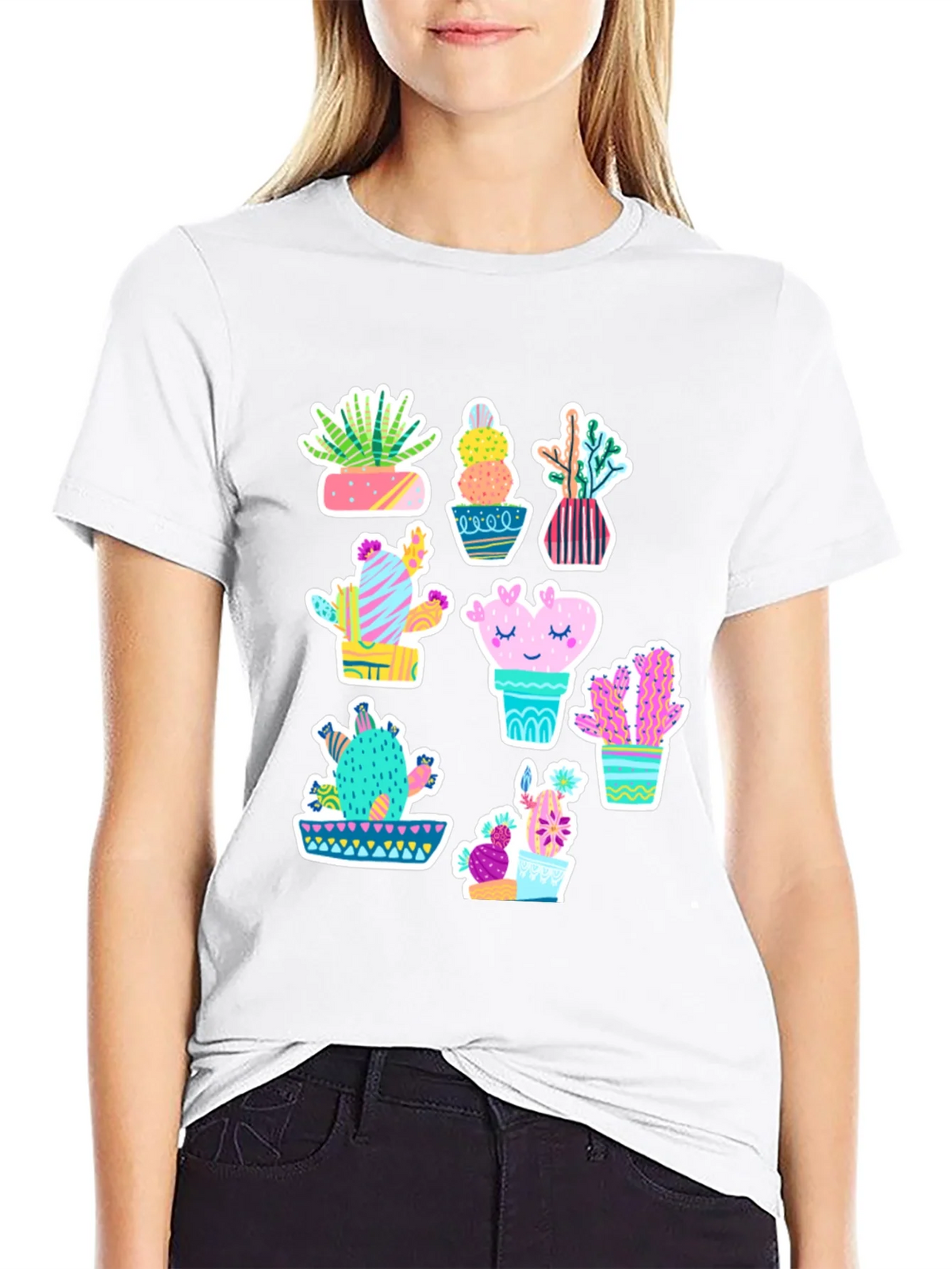 Cactus Graphic T-Shirt product image 4