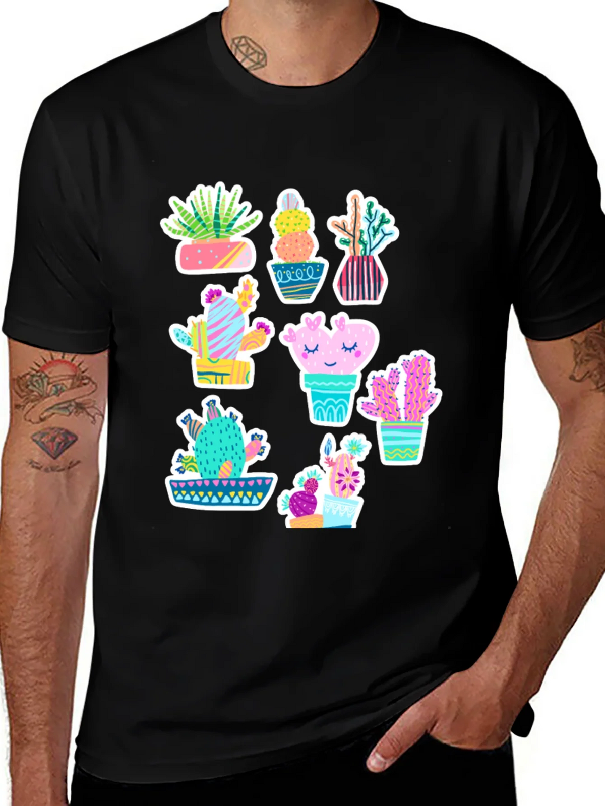 Cactus Graphic T-Shirt product image 1