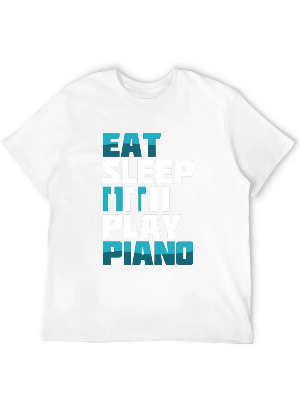 Eat Sleep Repeat Piano T-Shirt product image 6