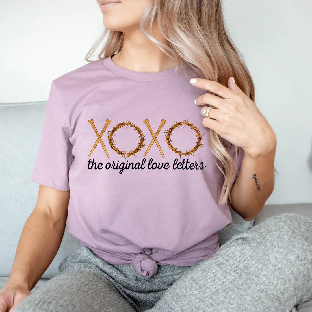 Romantic Sweetheart Graphic Top – "XOXO The Original Love product image 1
