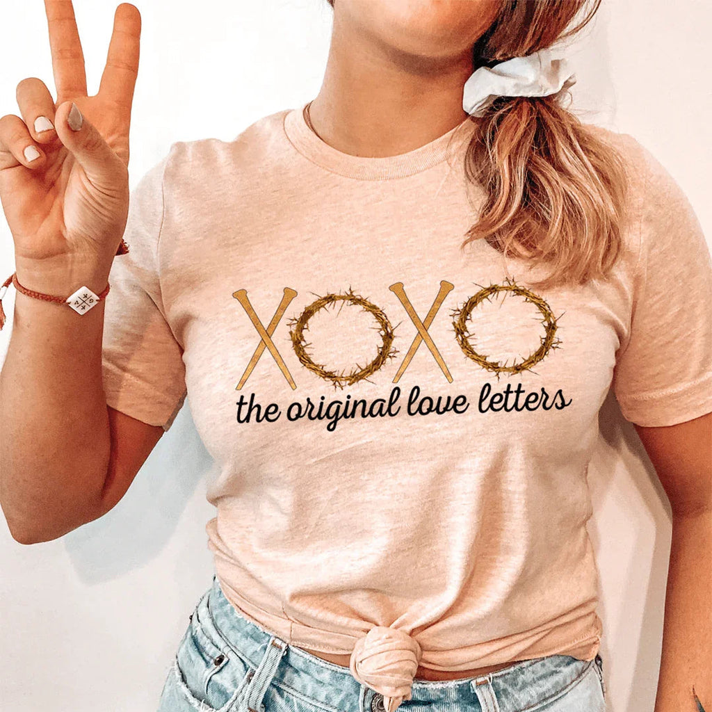 Romantic Sweetheart Graphic Top – "XOXO The Original Love product image 4