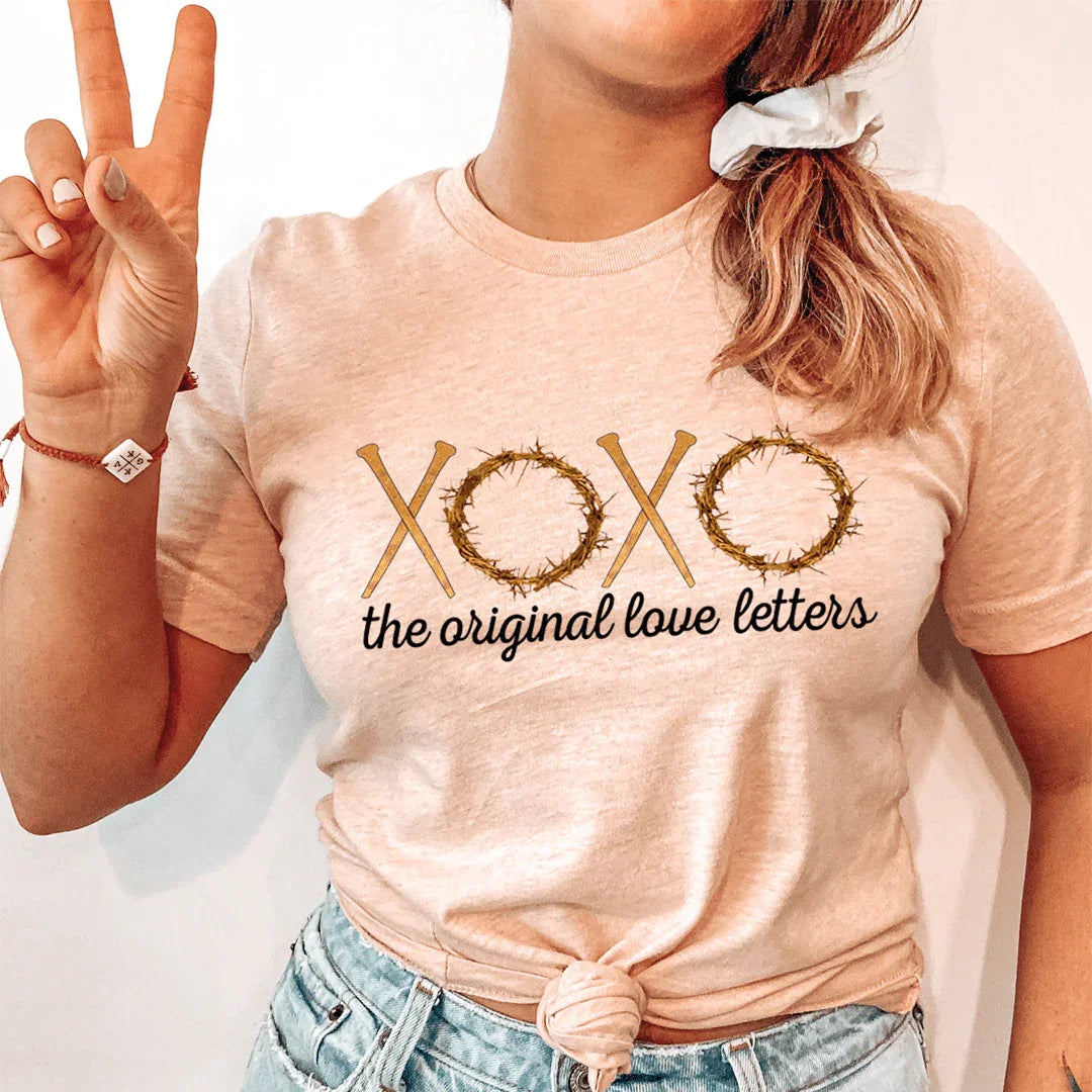 Romantic Sweetheart Graphic Top – "XOXO The Original Love product image 4