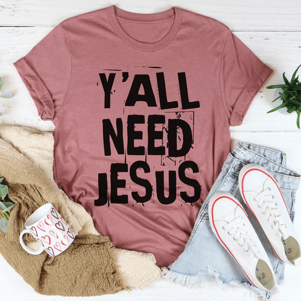 Y'All Need Jesus Tee product image 2