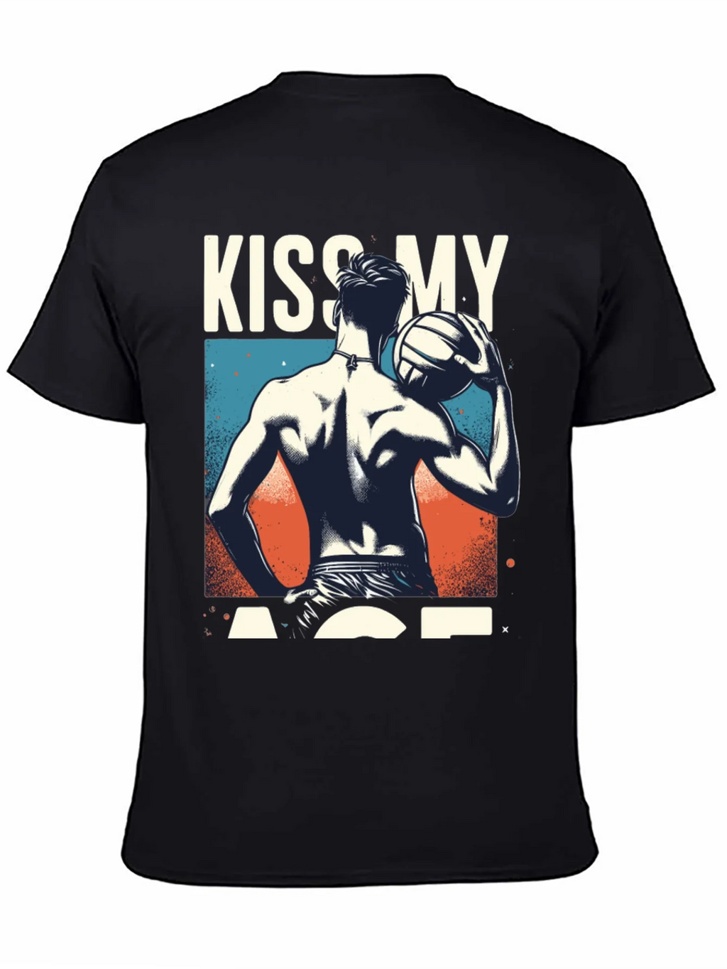 Kiss My Ace Volleyball Graphic T-Shirt product image 1