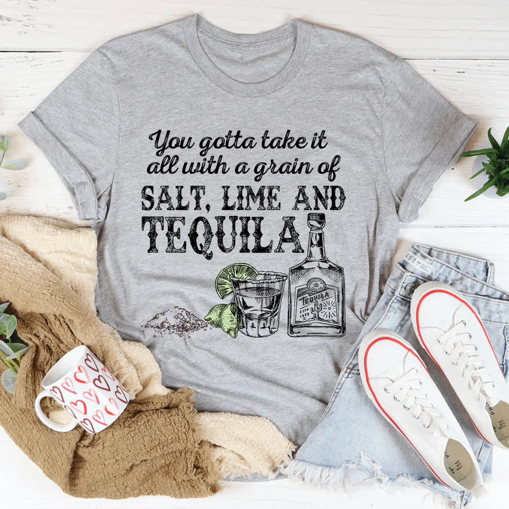 You Gotta Take It All With A Grain Of Salt Tee product image 2