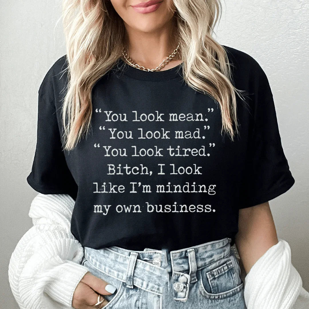 You Look Mean Tee product image 1