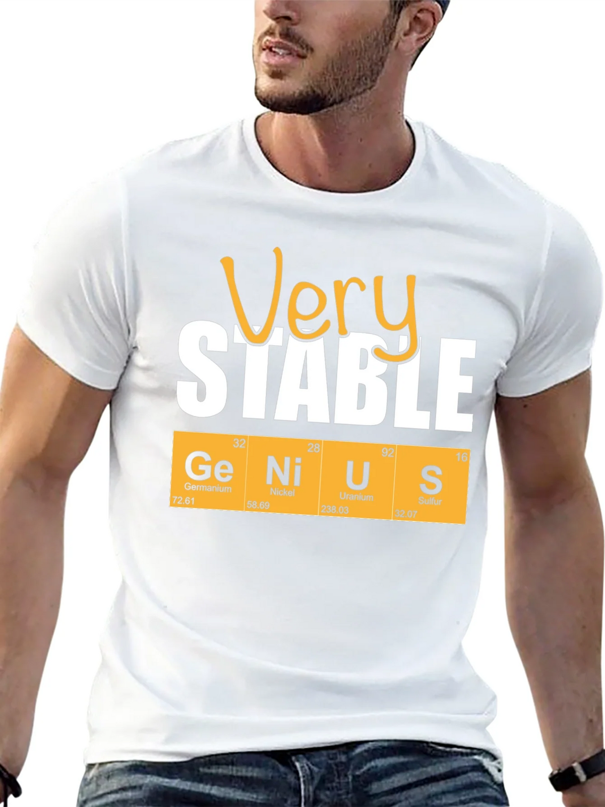 Very Stable Genius Periodic Table T-Shirt product image 2