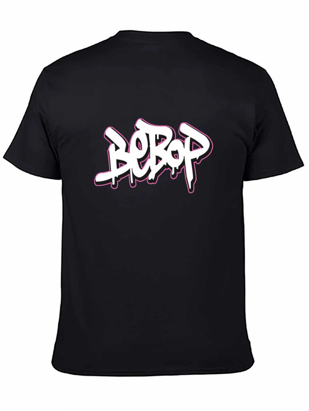Bebop Graffiti Style Graphic Tee - Classic Black product image 2