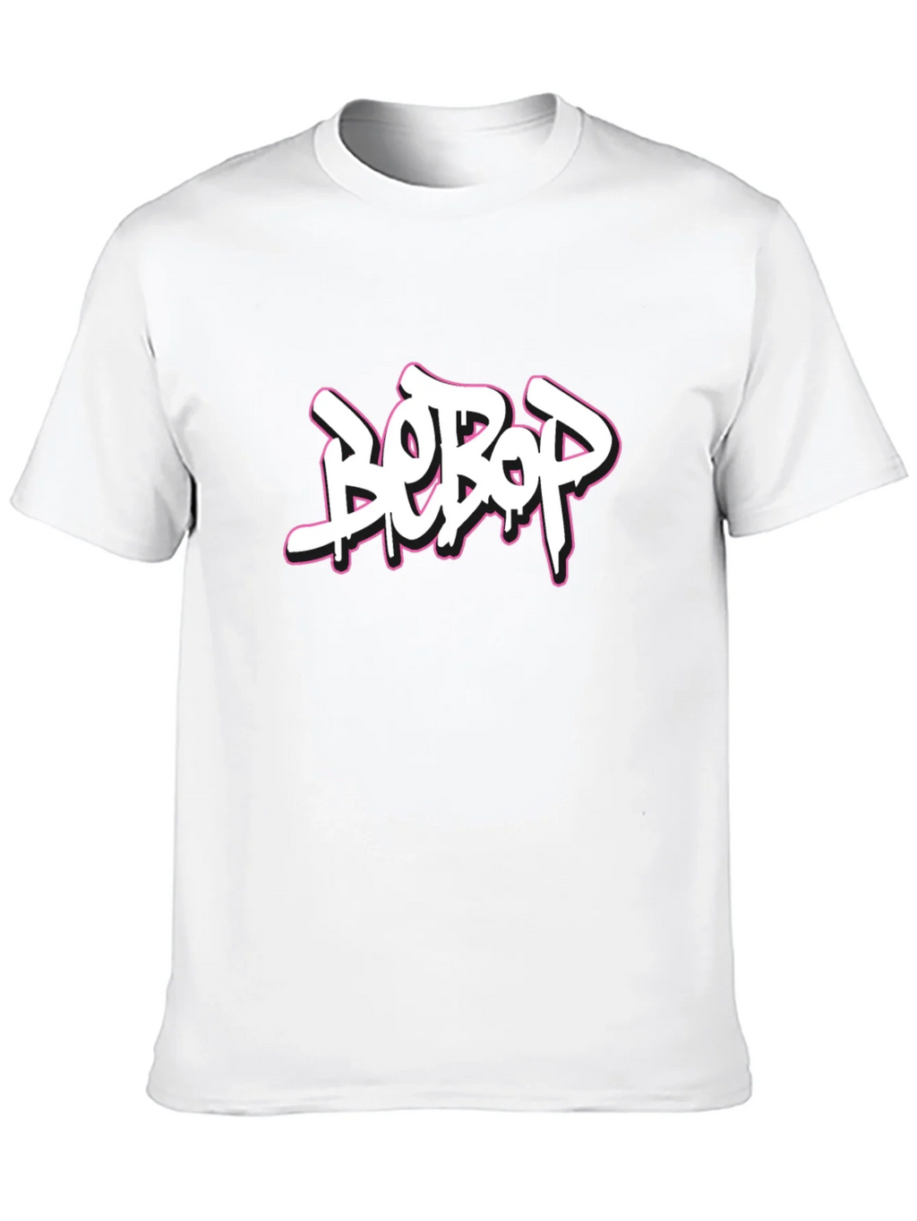 Bebop Graffiti Style Graphic Tee - Classic Black product image 4