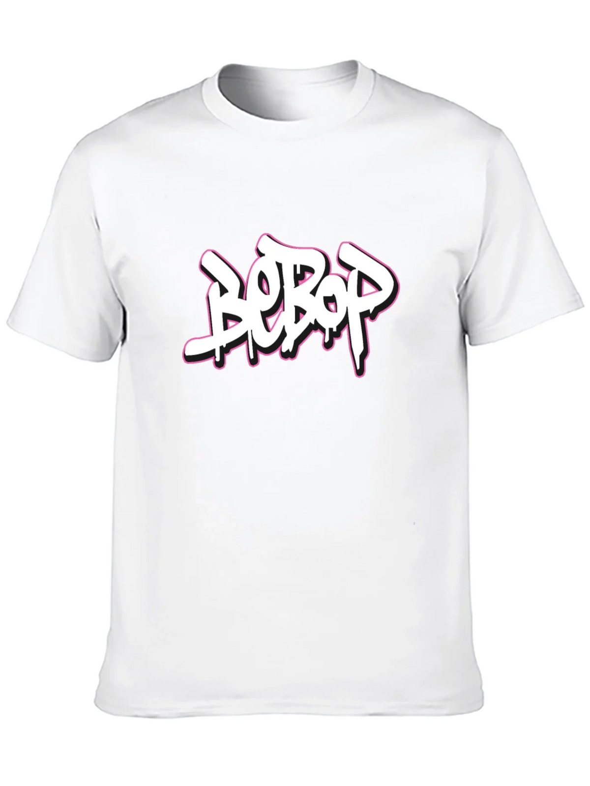 Bebop Graffiti Style Graphic Tee - Classic Black product image 4