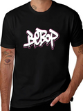 Bebop Graffiti Style Graphic Tee - Classic Black product image 1