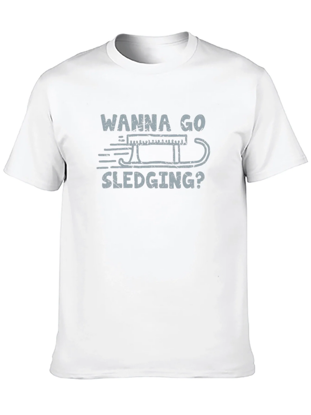 Wanna Go Sledging? Graphic T-Shirt product image 7